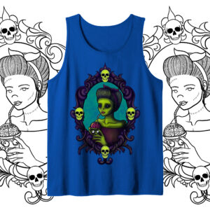 Camiseta "Zombie girl" sin mangas