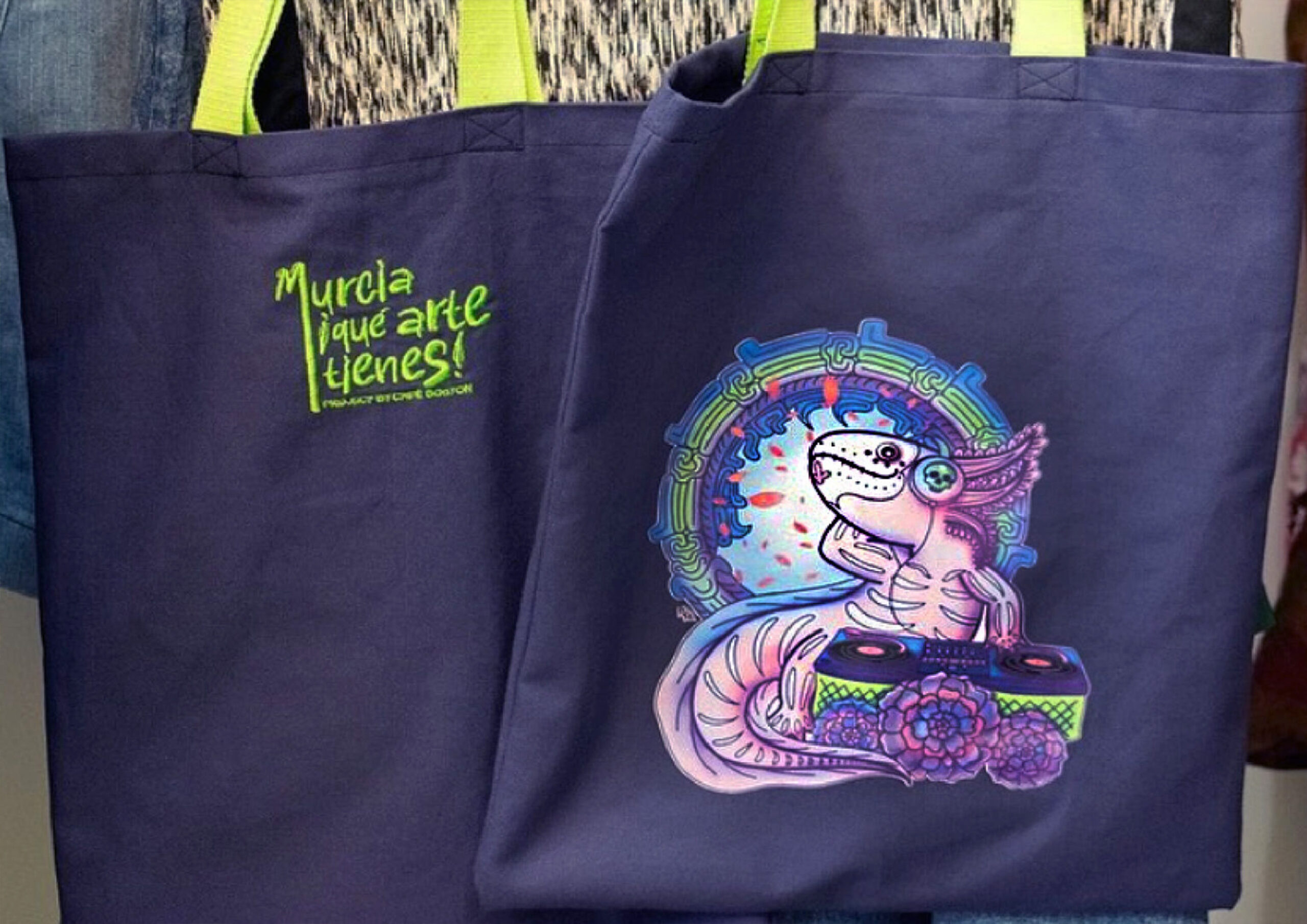 tote bag ajolote